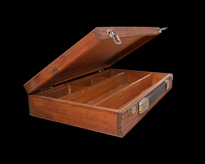 Vintage wooden box